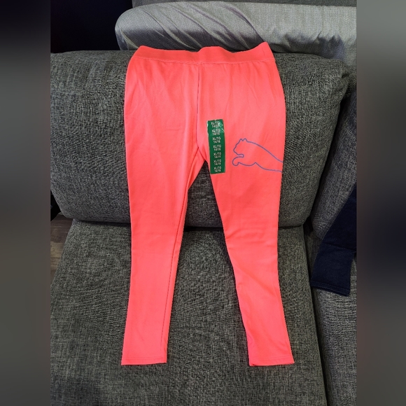 Girls fleece lined leggings - Picture 1 of 5